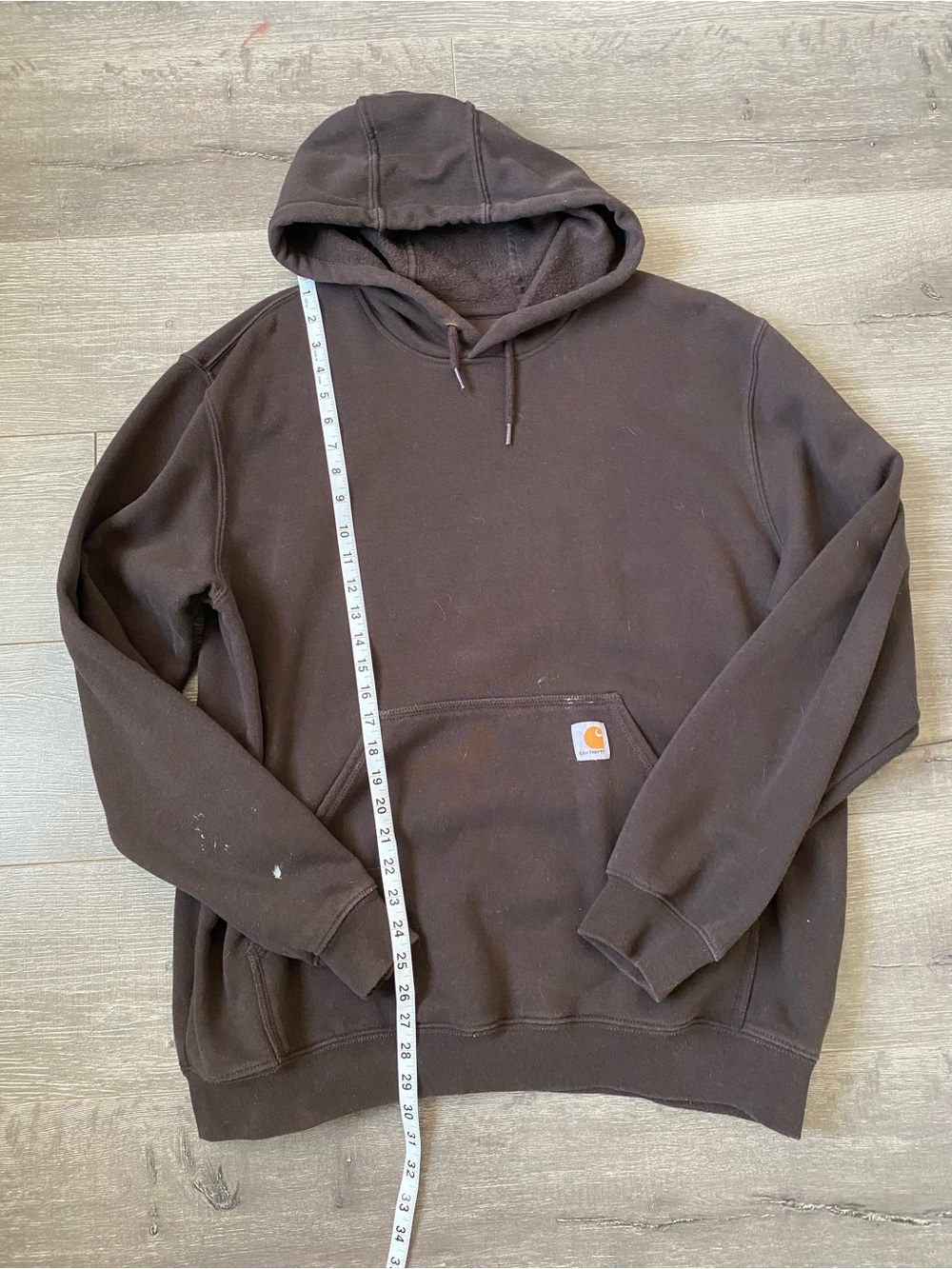 Carhartt • Men's Brown Hooded Sweatshirt